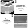 thumbnail image 3 of WEUVEB 1 Set Gecko Habitat Acrylic Transparent Breeding Box for Transporting Animals 12.6*8.7*5.9in, 3 of 8