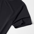 thumbnail image 5 of NIEWTR Mens Workout Shirts Quick Dry Athletic Running T-Shirts Short Sleeve Cooling Moisture Wicking Gym Active Tee Tops（Black,2XL), 5 of 9