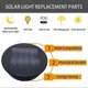 thumbnail image 5 of 2 Pack Solar Lights Replacement Top for Lanterns, Waterproof Round Solar Lanterns Replacement Access, 5 of 5
