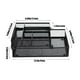 thumbnail image 3 of Contenedores de almacenamiento de plástico para la organización del armario | Caja plegable apilable con puerta frontal abierta | Contenedores de almacenamiento de plástico negro para el dormitorio, 3 of 6
