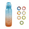 thumbnail image 1 of Clearance 1000ml Bottle, Update Water Bottle Up Set With 7 Capsules Drinking Straw, Outdoor Water Bottle Buy 2 get 10% off, 1 of 4