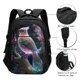 thumbnail image 3 of Balery Bird 3 Mochila con carga USB para hombre y mujer - Mochila impermeable y antirrobo para laptop con puerto USB para viajes, trabajo, 3 of 7