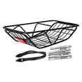 thumbnail image 1 of Almencla Bike Back Basket Sturdy Bike Cargo Rack for Carrying Groceries Bikes Camping wavy, 1 of 8