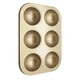 thumbnail image 2 of Matsuzay Molde para magdalenas de 6 cavidades, bandeja para magdalenas, molde para magdalenas y Chocolate, molde para magdalenas, molde Herramientas y accesorios para hornear oro, 2 of 6