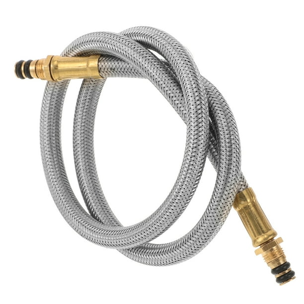 GOOHOCHY Adaptador de manguera de propano para estufa de gas, cable flexible de acero inoxidable para estufa de camping, línea de gas para cocina de gas, línea de gas propano para tanque de propano