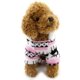 thumbnail image 5 of Suéter cálido para mascotas, suéter de cuello alto para perros con capucha para mascotas, cachorros, gatos, capucha de algodón cálido (rosa, M), 5 of 5
