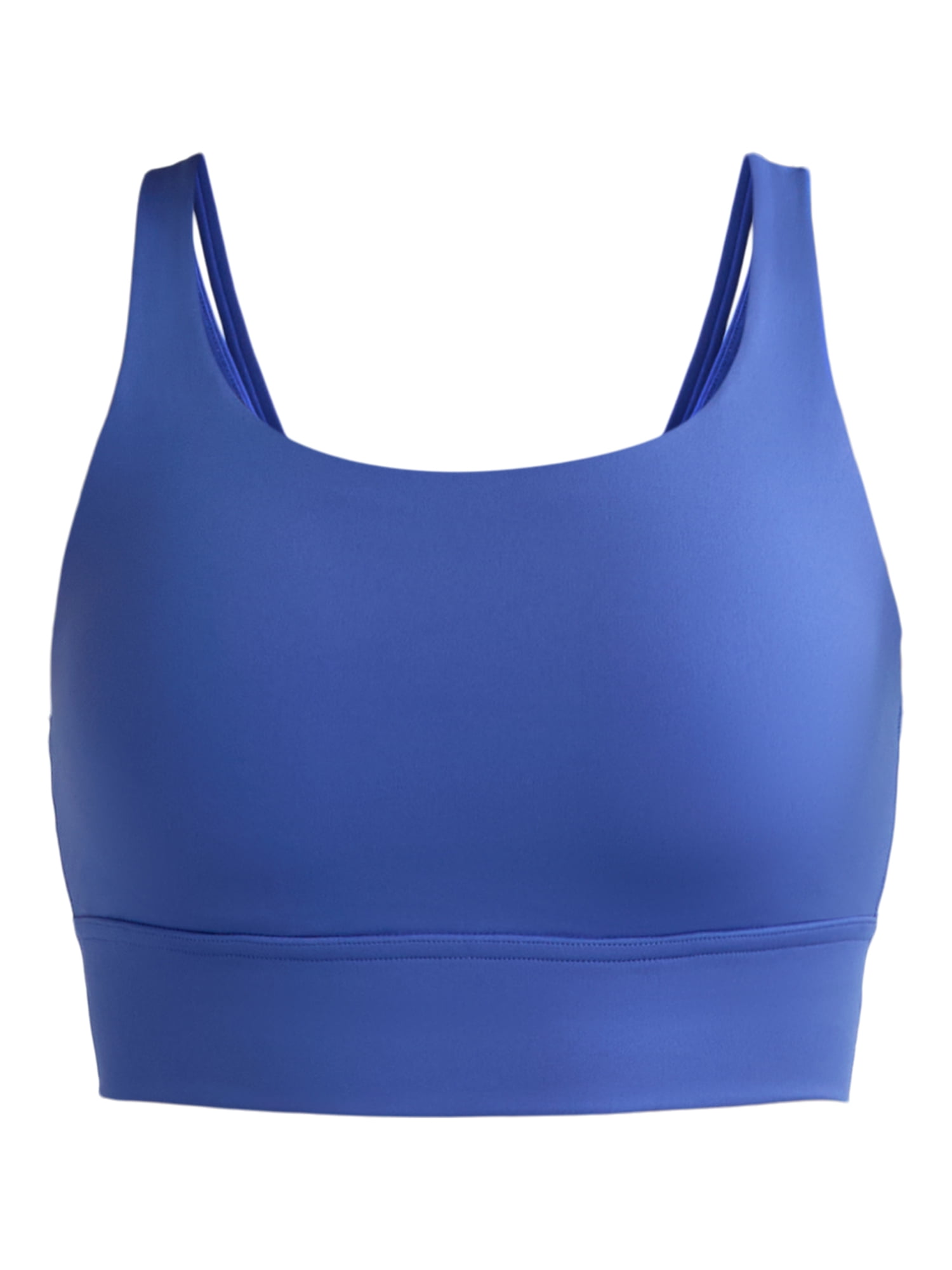 Avia Women's and Women's Plus Two-Strap High Impact Molded Cup Sports Bra, Sizes XS-4X