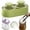 A, variant on Ice Balls Mold, Smooth Demolding,13.6x7.3cm,2-Cavity Easy Release Round Silicone Ice Tray With Lid,Sphere I-ce Maker Mold, Better Drink(Green)