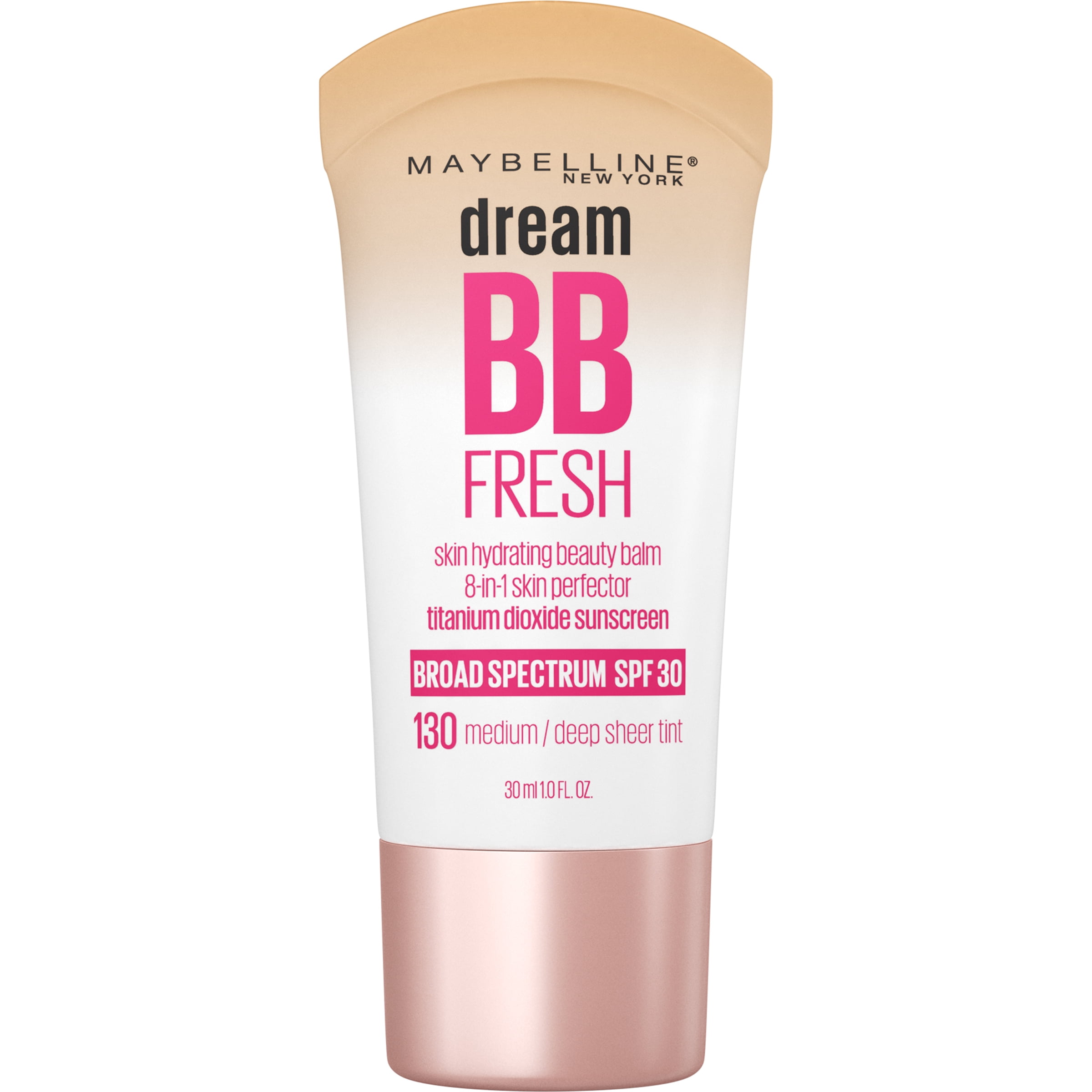 Maybelline Dream Fresh 8 in 1 Skin Perfector BB Cream, Medium Deep, 1 fl oz