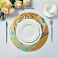 thumbnail image 5 of 15.4inch Round Placemats, DIY Printing Design, Suitable for Kitchen, Table Party Decoration Baby Tiger, 5 of 7