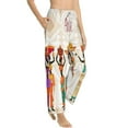 thumbnail image 2 of Bingfone Pajamas For Women,Black African Woman Pajama Pants With Pockets-Small, 2 of 9