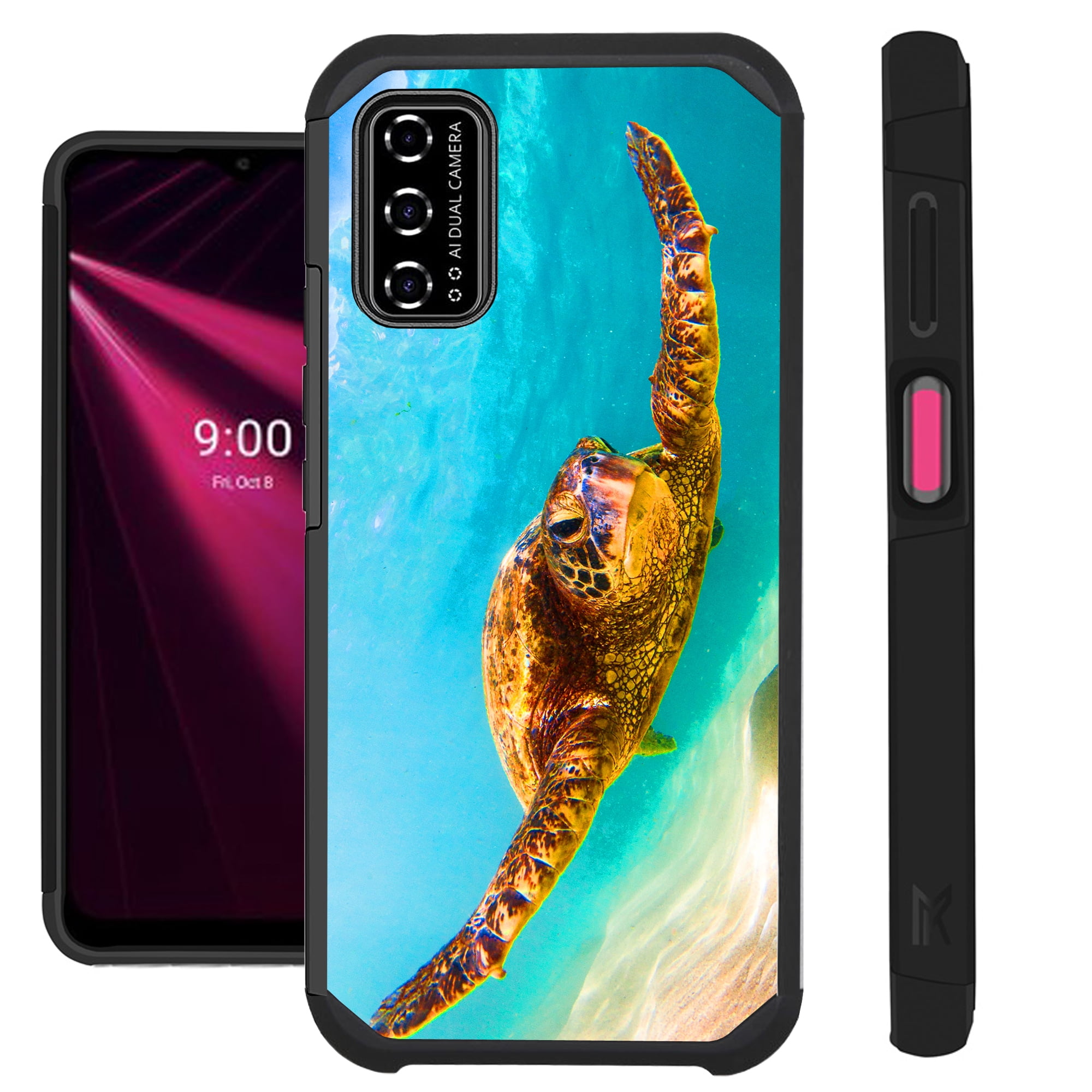 Compatible With T Mobile Revvl V 4g 21 Hybrid Fusion Guard Phone Case Cover Surfing Turtle Walmart Com Compatible With T Mobile Revvl V 4g 21 Hybrid Fusion Guard Phone Case Cover Surfing Turtle Walmart Com