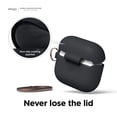 thumbnail image 4 of Funda de silicona Elago compatible con AirPods 3 con mosquetón, 4 of 9