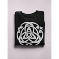 thumbnail image 3 of Celtic Knotwork Sweatshirt Women -Image by Shutterstock, Female Large, 3 of 4