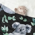 thumbnail image 2 of Yiaed Cartoon Koala Bear Print Dog Blankets-Cat Blanket Washable for Couch Protection,Puppy Blanket, Soft Plush Reversible Throw Furniture Protector-Small, 2 of 8