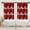 Christmas 11, variant on Christmas Kitchen Curtains Blue Window Curtains Over Sink Set of 2, Merry Xmas Short Tier Curtain for Kitchen, Winter Kitchen Decor 27.5" x 36"