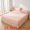 59.8"x79.9" Pink, variant on Unique Bargains Fitted Cotton Bed Sheets Breathable for All Seasons 39.0"x74.8" Blue