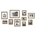 thumbnail image 1 of Kate and Laurel Bordeaux Gallery Wall Frame Kit, Set of 10 with Assorted Size Frames in Natural Rustic Finish, 1 of 8