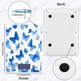 thumbnail image 2 of High Precision Digital Kitchen Scale Tempered Glass Food Scale Multifunction Scale Small Kitchen Appliances Blue Butterfly Pattern, 2 of 7