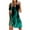 Green formal dresses for women, variant on Wycnly Formal Dresses for Women Fashion Hollow out Slim Cold Shoulder Strappy Tunic Short Dresses Crewneck Short Sleeve Fire Print Summer Mini Dress Gray s