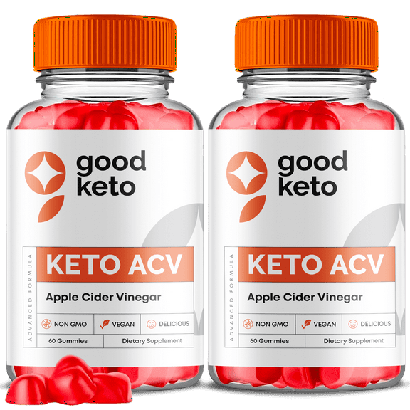 (2 Pack) Good Keto ACV Gummies - Supplement for Weight Loss - Energy & Focus Boosting Dietary Supplements for Weight Management & Metabolism - Fat Burn - 120 Gummies