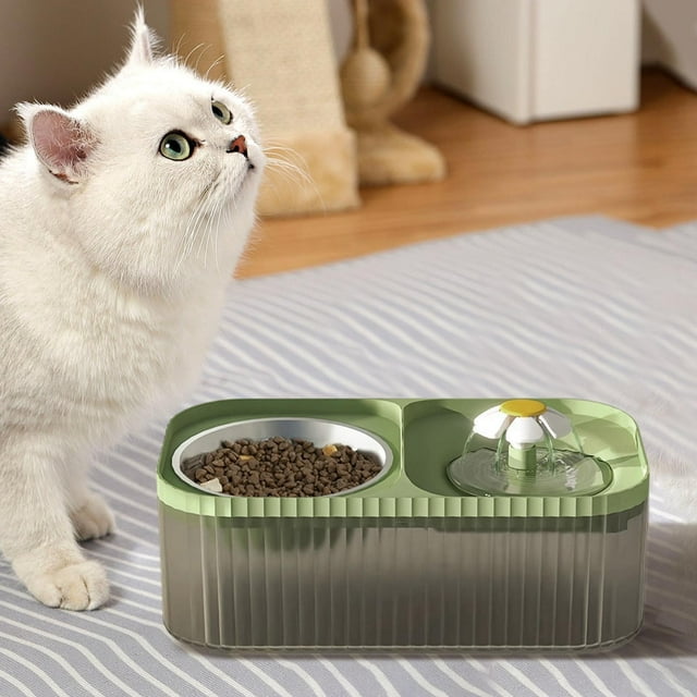 Pet Water Dispenser With Large Capacity Dry Wet Separation Automatic Water Feeder Integrated Water And Food Feeder Dog Water Dispenser
