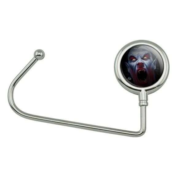 Creepy Scary Vampire Demon Awakening Purse Bag Hanger Holder Hook