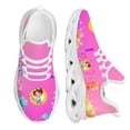 thumbnail image 1 of Zapatos de hospital con plataforma y estampado degradado para mujer, zapatillas de tenis cómodas de malla ligera para mujer, 1 of 6