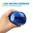 thumbnail image 4 of GSE Games & Sports Expert 3-Pack Weighted Practice Softballs, Training Baseballs for Practice Catching, Outdoor Pitching, Batting, Throwing, Speed Training on Playgrounds - Blue 18oz, 4 of 7