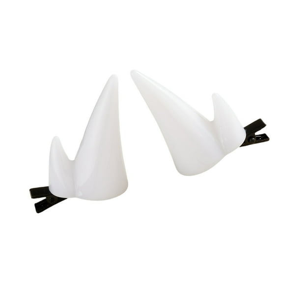 Lightweight Devil Horn Hair Clip For Halloween Dress Up Red Hairpins For Women Men Girls Cosplay Hair Accessories