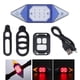 thumbnail image 5 of Luz trasera recargable para bicicleta, luces de señal traseras para bicicleta con Control remoto inalámbrico, modo multifuncional luz de - Azul Baoblaze Luz trasera de bicicleta recargable, 5 of 8