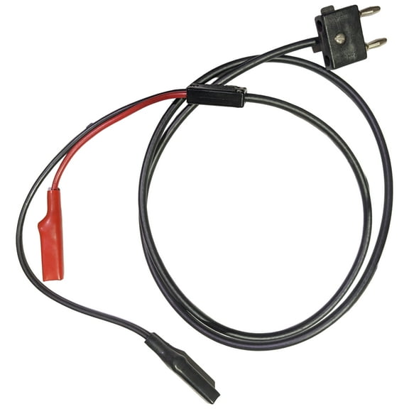 36 Inch Stacking Double Banana Plug Test Cable RG58C/U to Alligators