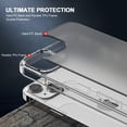 thumbnail image 5 of Phone Case for iPhone 14 & iPhone 13, Frosted Case Non-Yellowing Matte Foggy Anti-Fingerprint Shockproof Protective Bumper Slim Cover, 5 of 11