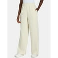 thumbnail image 2 of No Boundaries Soft Fleece Wide Leg Pants, 30” Inseam, 1 or 2-Pack, Women’s XXS-4X, 2 of 5