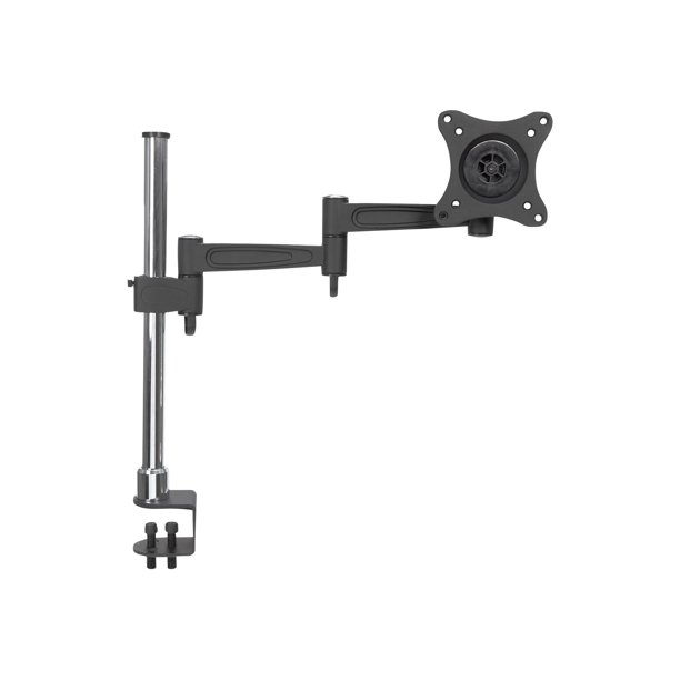 Manhattan Monitor Desk Mount (clamp), 1 screen, 1027", Vesa 75x75 to 100x100mm, 3 pivots (full