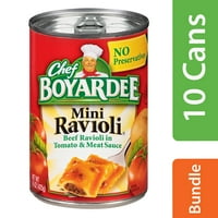 (10 Pack) Chef Boyardee Mini Ravioli, 15 oz
