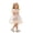 Pink, variant on Girls Messenger Kids Pearl Shoulder Handbag Cute Lace Bow Crossbody Purse