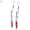 3, variant on ievspot 1 Pair Vintage Punk Red Bloody Knife Drop Earrings Gothic Metal Scissors Hatchet Dangle Earring Halloween Party Jewelry
