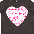 thumbnail image 4 of Inktastic Grandpa's Sweetie Pie with Pink Hearts Boys or Girls Toddler T-Shirt, 4 of 5