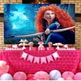 thumbnail image 4 of Merida Brave Backdrop Banner Party Supplies Poster Movie Theme Background for Photography Kids Birthday Decorations, 4 of 5
