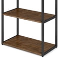 thumbnail image 4 of Pemberly Row SOLID ACACIA WOOD 30 inch Wide Bookcase - Rustic Natural Aged Brown, 4 of 8