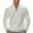 01#White, variant on Dwelliawo Mens Quarter Zip Pullover Mock Neck Long Sleeve Pullover Lightweight Slim Fit Sweatshirt Sweaters Casual Active Shirt Light Gray 3XL