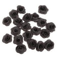 thumbnail image 1 of pitrice 20 Pieces Silk Rose Flower Head Bud DIY Craft Wedding Decor Gray, 1 of 9