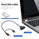 thumbnail image 1 of Cable convertidor de disco duro Cable sólido SATA a USB 20, 1 of 9