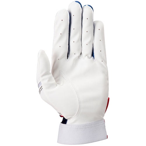 Gants De Battage Rawlings Prodigy 360 Pour Adulte, Taille Large, Bleu Royal Et Blanc
