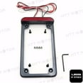 thumbnail image 1 of HTTMT- universal fit Honda/Suzuki/Yamaha/Kawasaki Complete LED License Plate Frame Carbon, 1 of 7