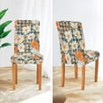 thumbnail image 3 of Yayeee 2 Pack Dining Chair Covers Stretch Parson Chairs Slipcovers Seat Protector, Sunny Blooms, 3 of 6