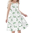 thumbnail image 2 of LOVZFMLL Robe d'Été Sans Manches à Bretelles Boho pour Fillettes, 4-14 Ans, 2 of 7