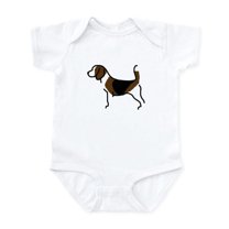 CafePress - Beagle Infant Bodysuit - Baby Light Bodysuit, Size Newborn - 24 Months