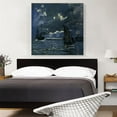 thumbnail image 2 of ARTCANVAS Seascape Night Effect 1866 Canvas Art Print by Claude Monet - Size: 36" x 36" (0.75" Deep), 2 of 9